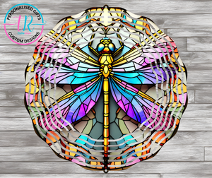 8Inch Wind Spinner - Dragonfly 3