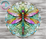 8Inch Wind Spinner - Dragonfly