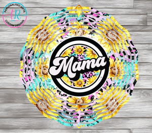 8Inch Wind Spinner - Mama