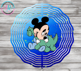 8Inch Wind Spinner - Mickey