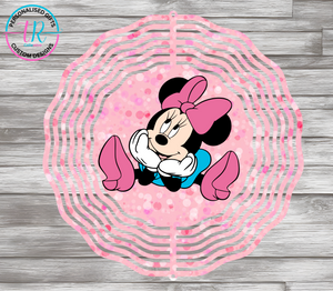 8Inch Wind Spinner - Minnie