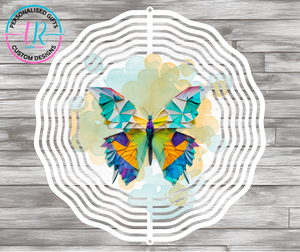 8Inch Wind Spinner - Paper Butterfly