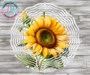 8Inch Wind Spinner - Sunflower 2