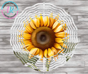 8Inch Wind Spinner - Sunflower