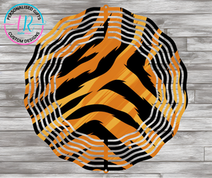 8Inch Wind Spinner - Tiger Stripes